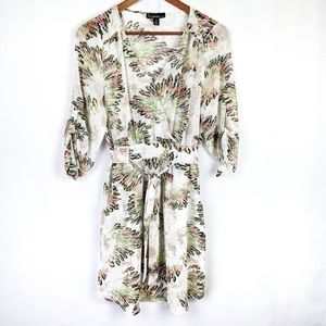 Signature Studio Tie Around Sheer Beach Dress M